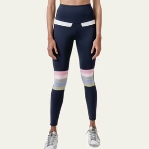 Port De Bra double moto rainbow leggings Size S perfect condition